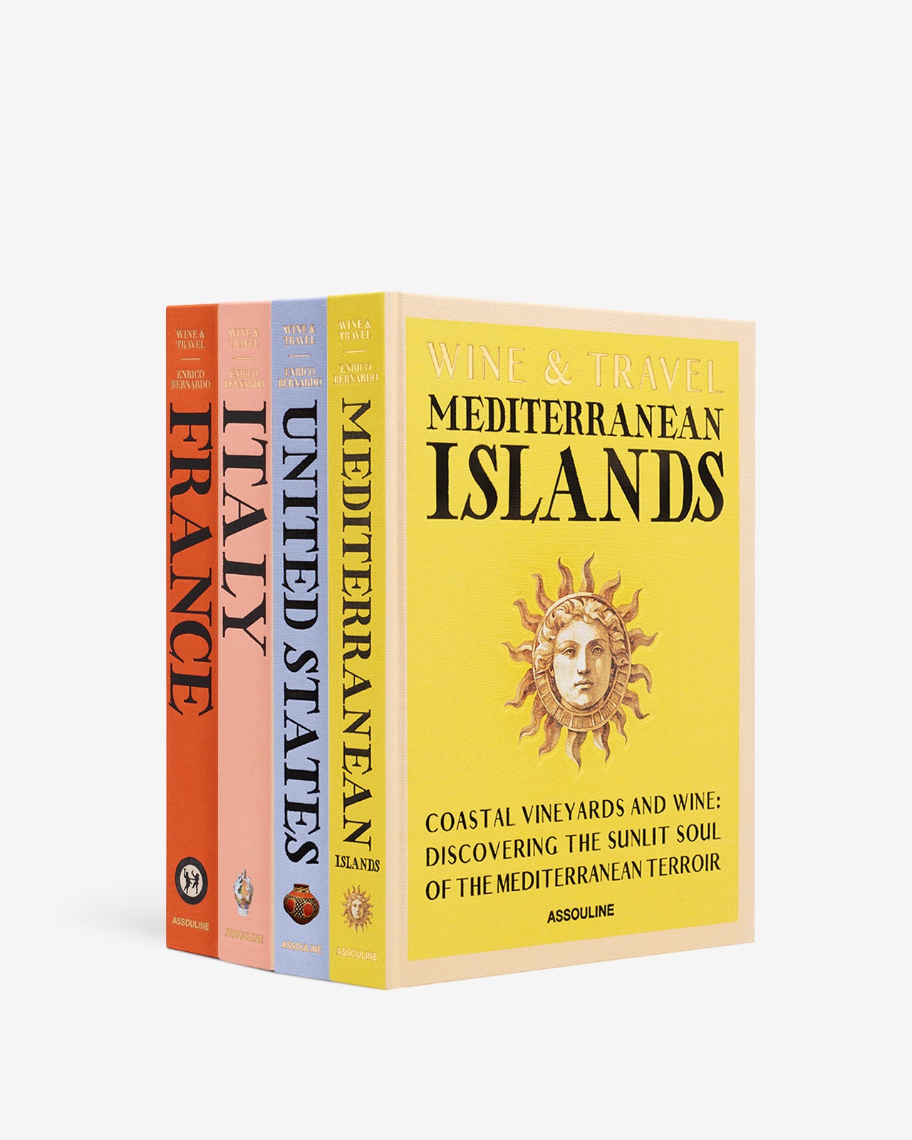 Wine & Travel Coffee Table Book Gift Set | ASSOULINE