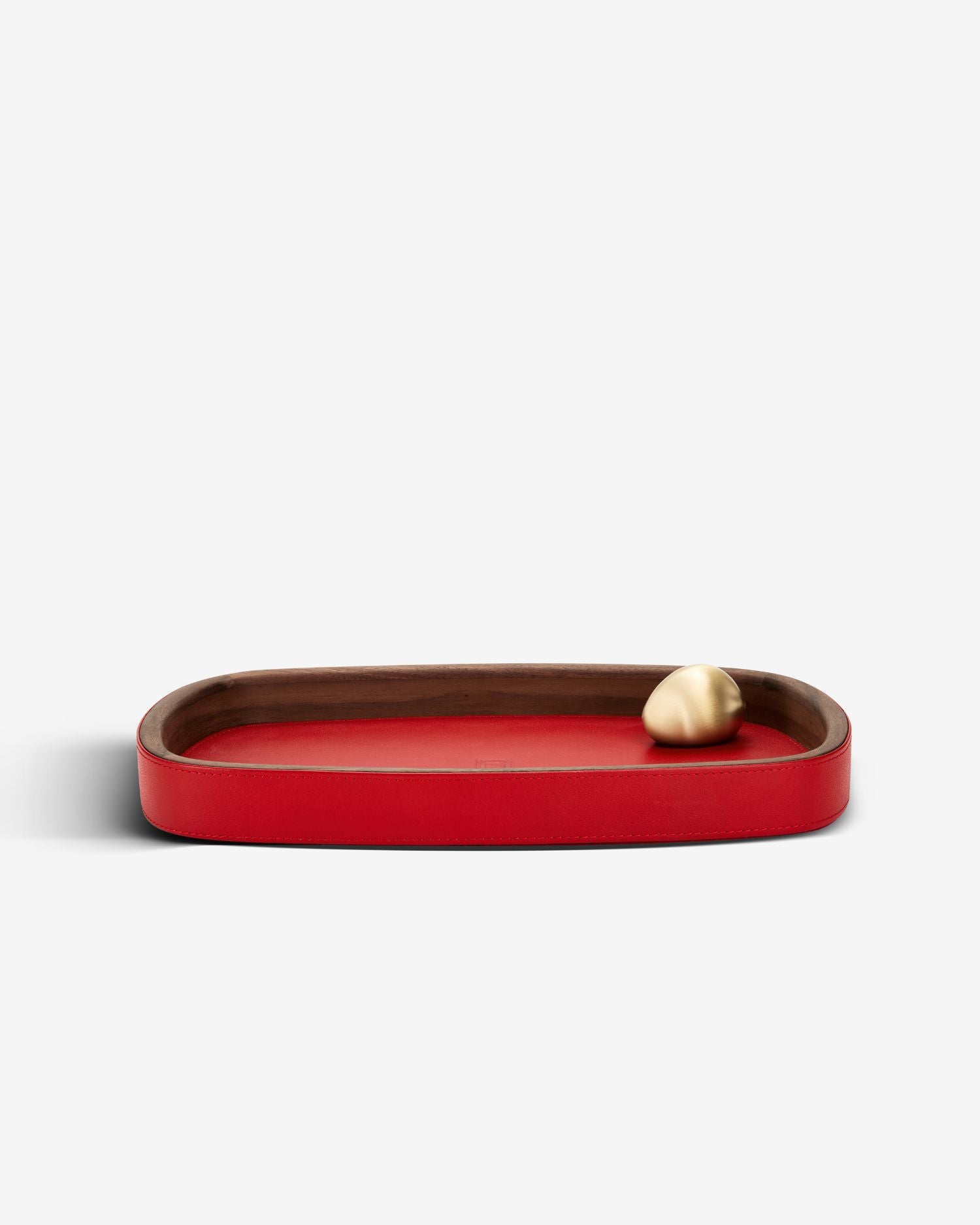 小物入れ Supreme Oval Tray Red Ceramic Tray Supreme Oval Tray