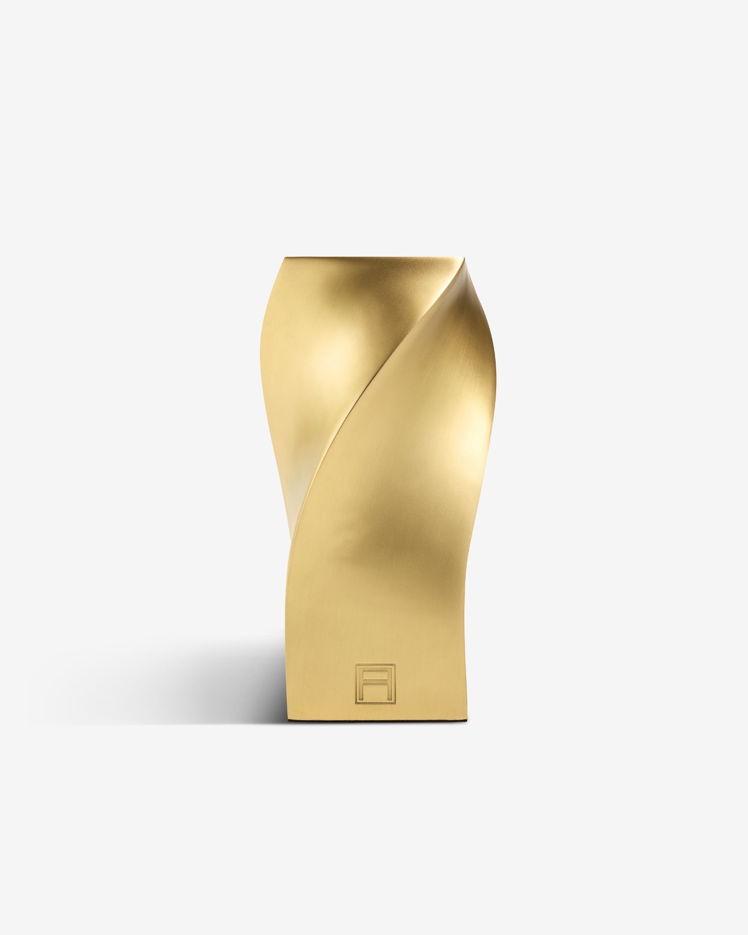 Twist Bookends: Brass Decorative Bookends | ASSOULINE