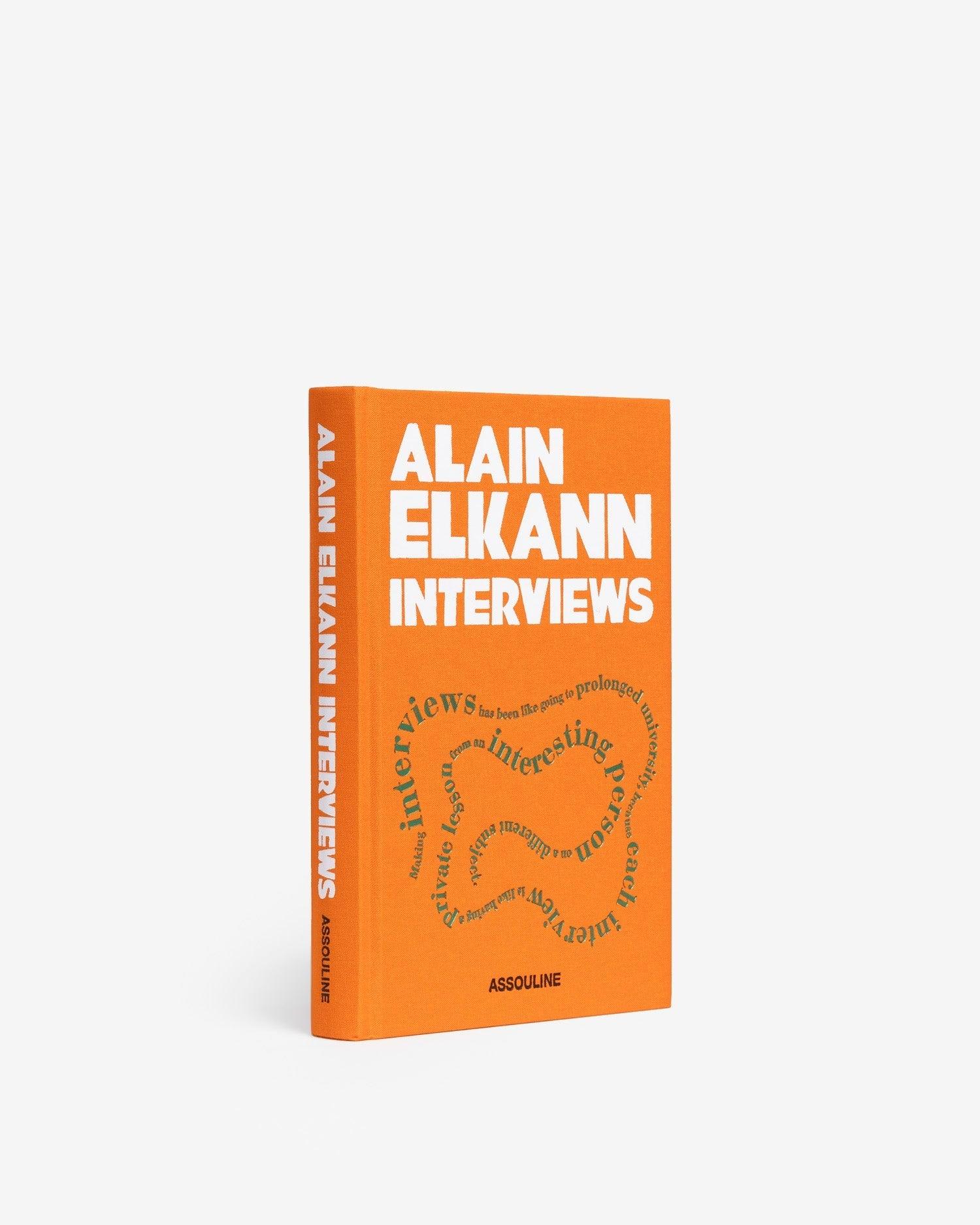 Alain Elkann: Interviews book | ASSOULINE