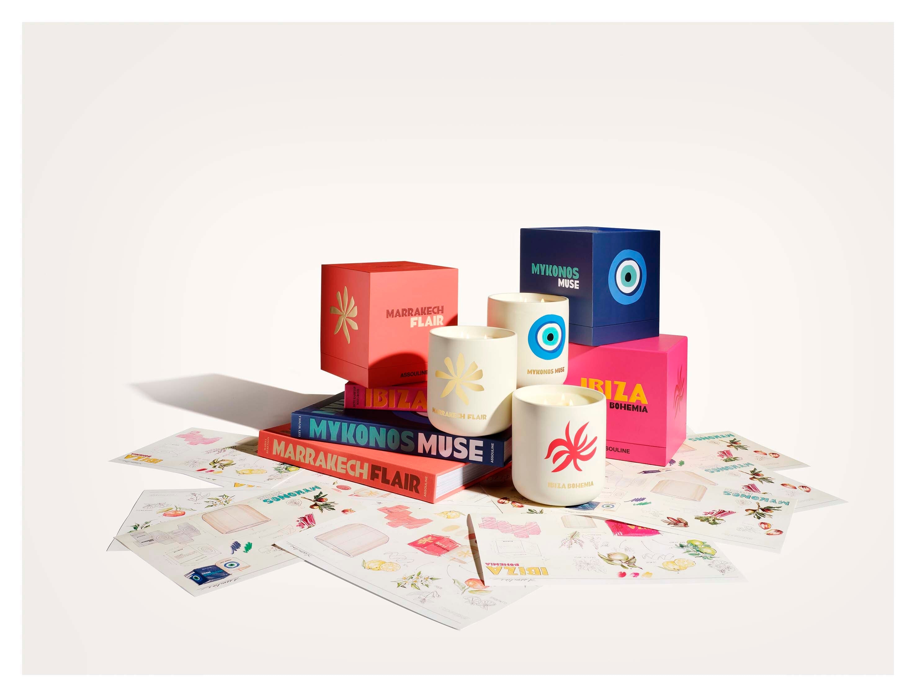 Travel from Home Candles