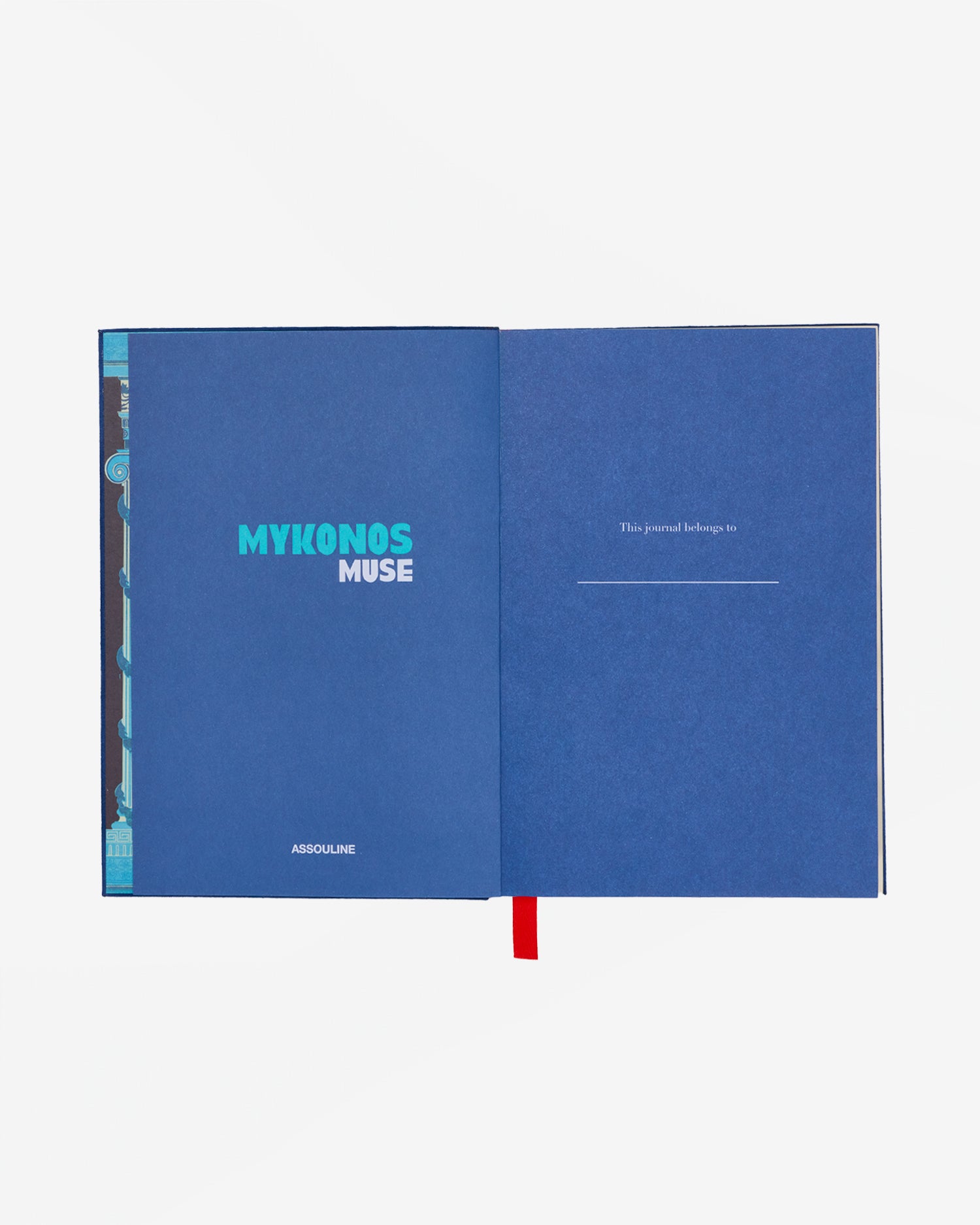 Mykonos Muse Travel From Home Notebook | ASSOULINE