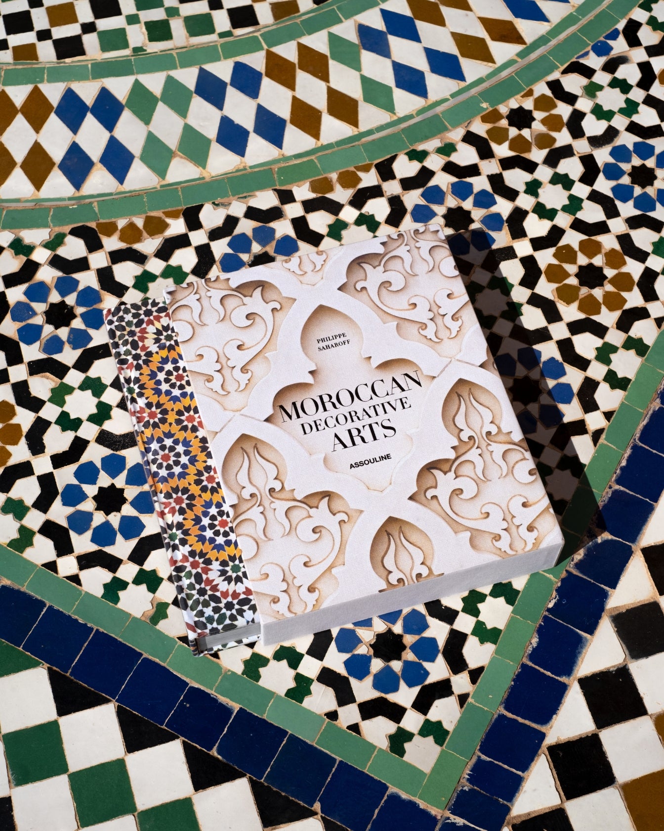 洋書 new Moroccan style Moroccan Decorative Arts Coffee Table Book | ASSOULINE