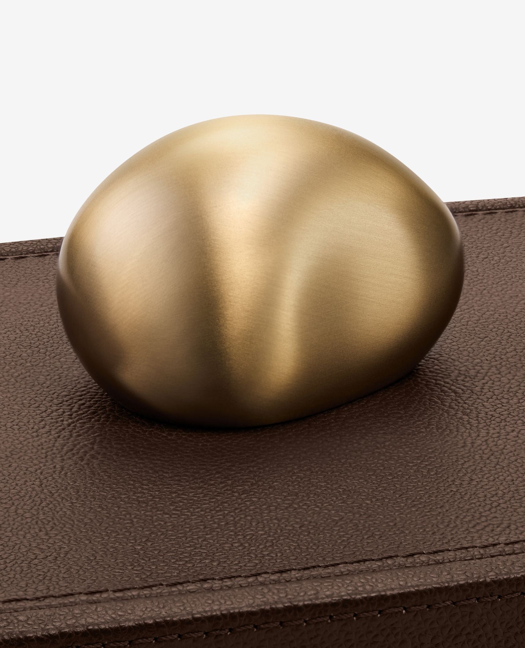 Brown Pebble Trinket Box | Decorative Storage Box | ASSOULINE