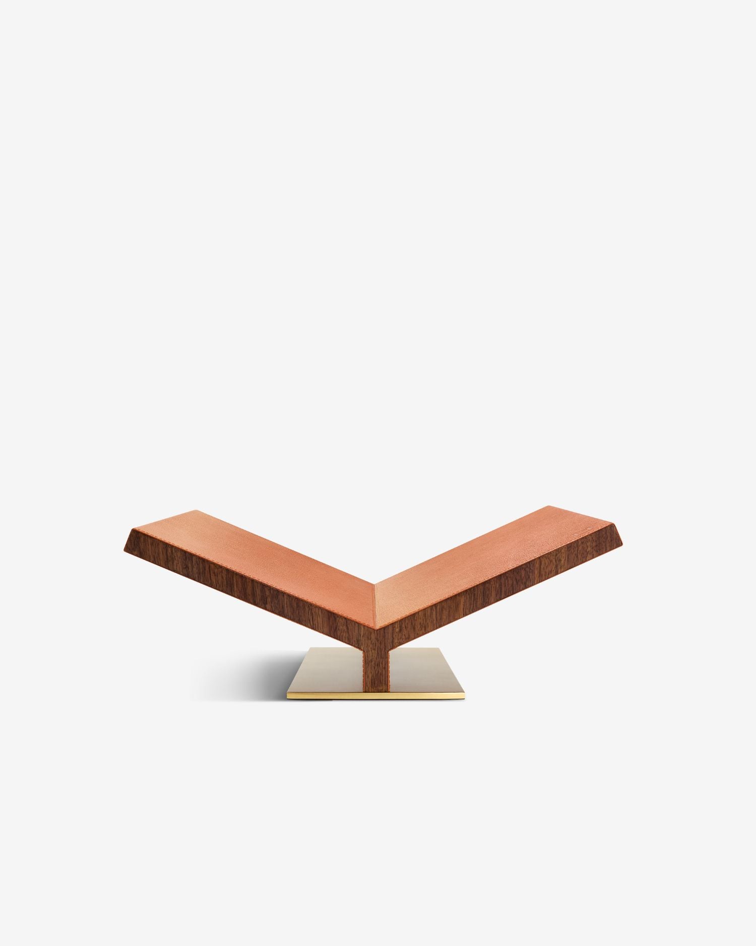 Collector Classic Wood Bookstand in Camel | ASSOULINE