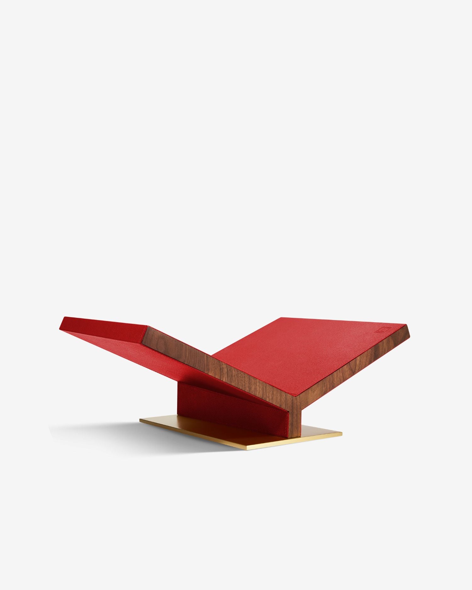 Collector Classic Wood Bookstand in Camel | ASSOULINE