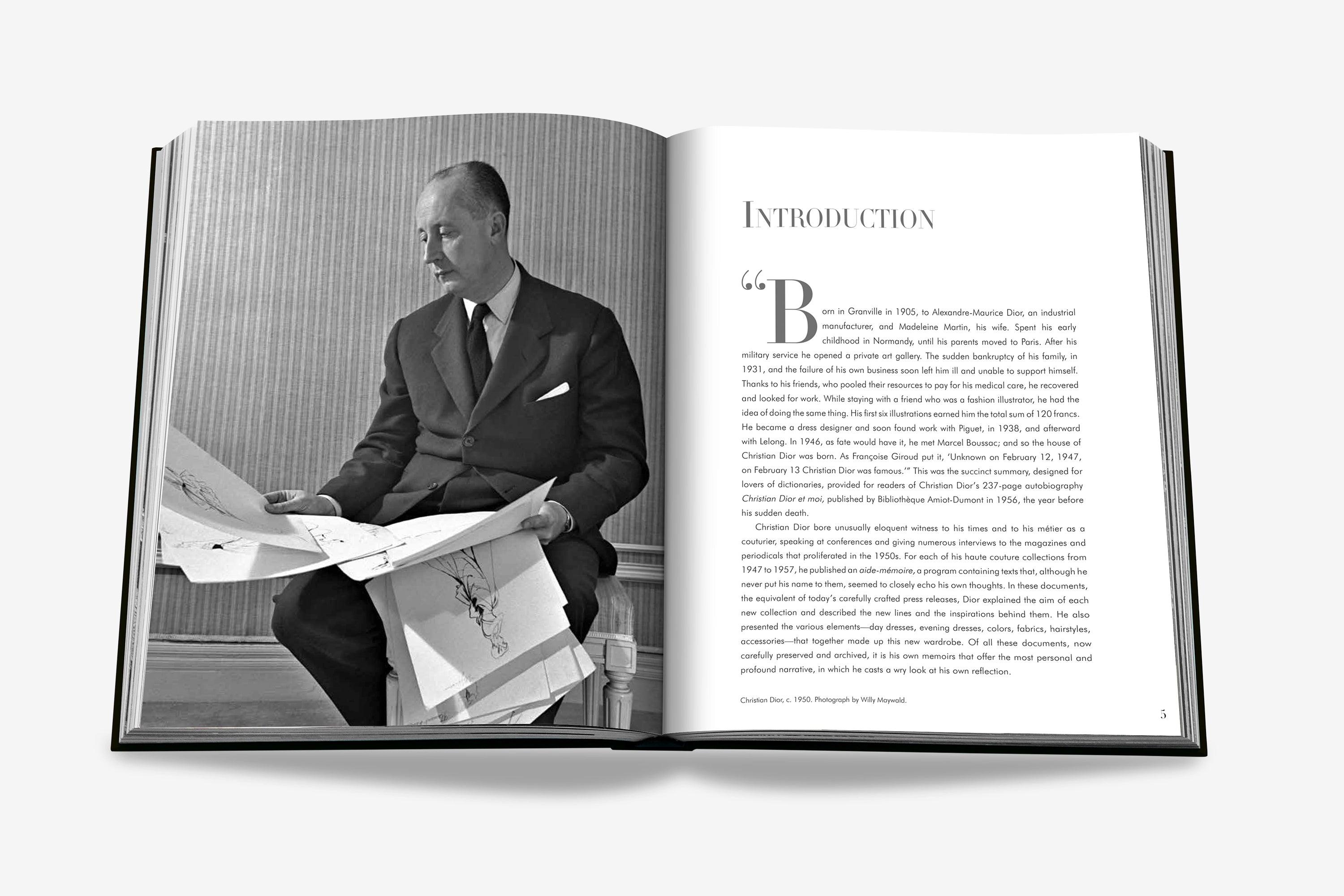 Dior by Christian Dior book by Olivier Saillard | ASSOULINE