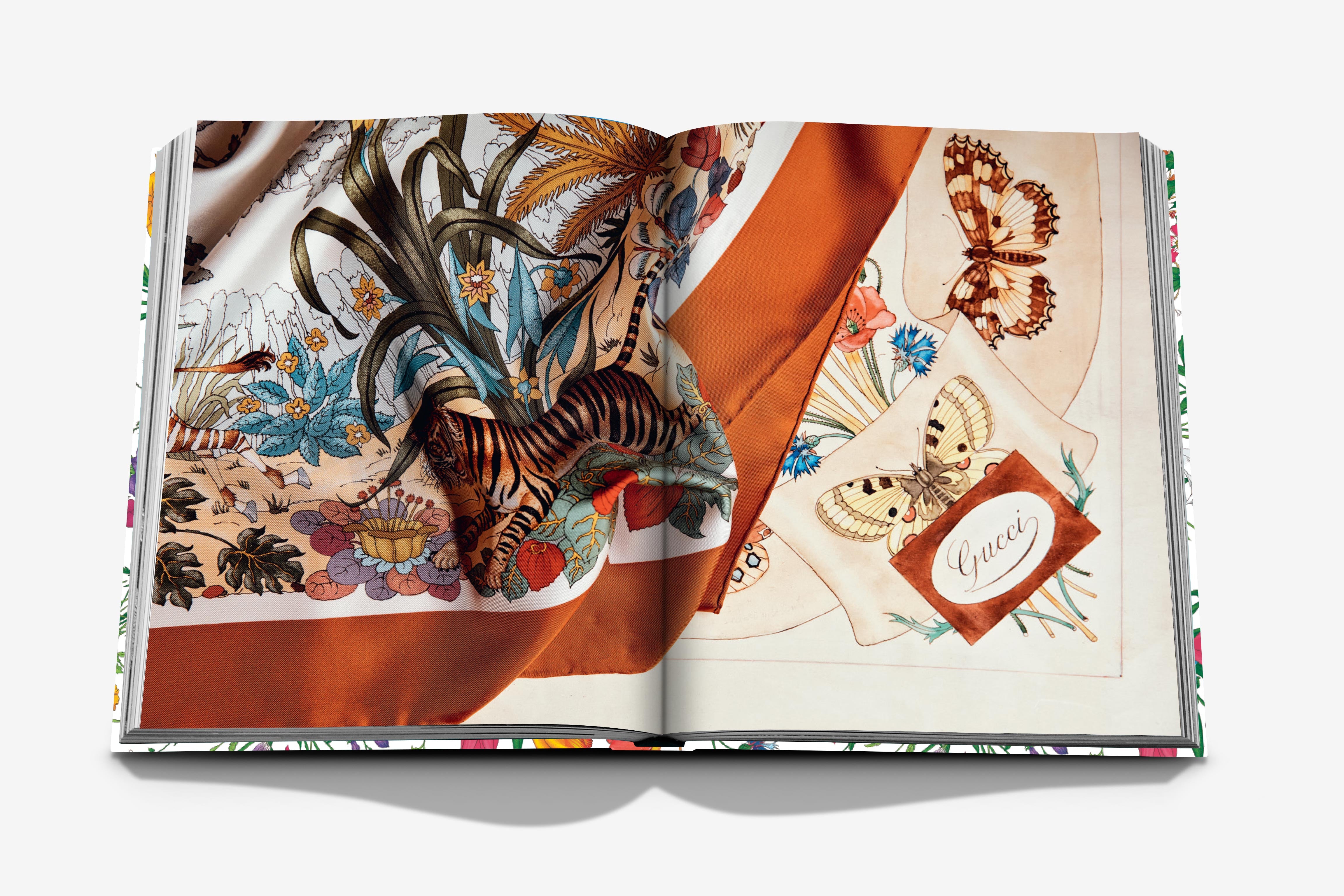 gucciのアートブック？ Gucci Coffee Table Book: The Art of Silk | ASSOULINE