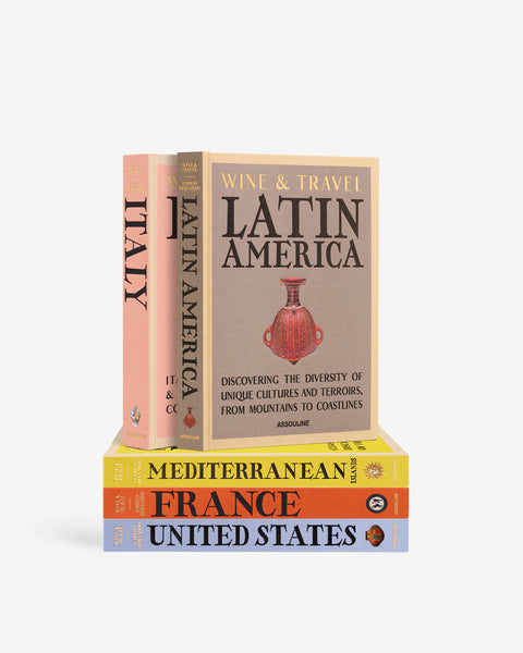 Wine & Travel Coffee Table Book Gift Set | ASSOULINE