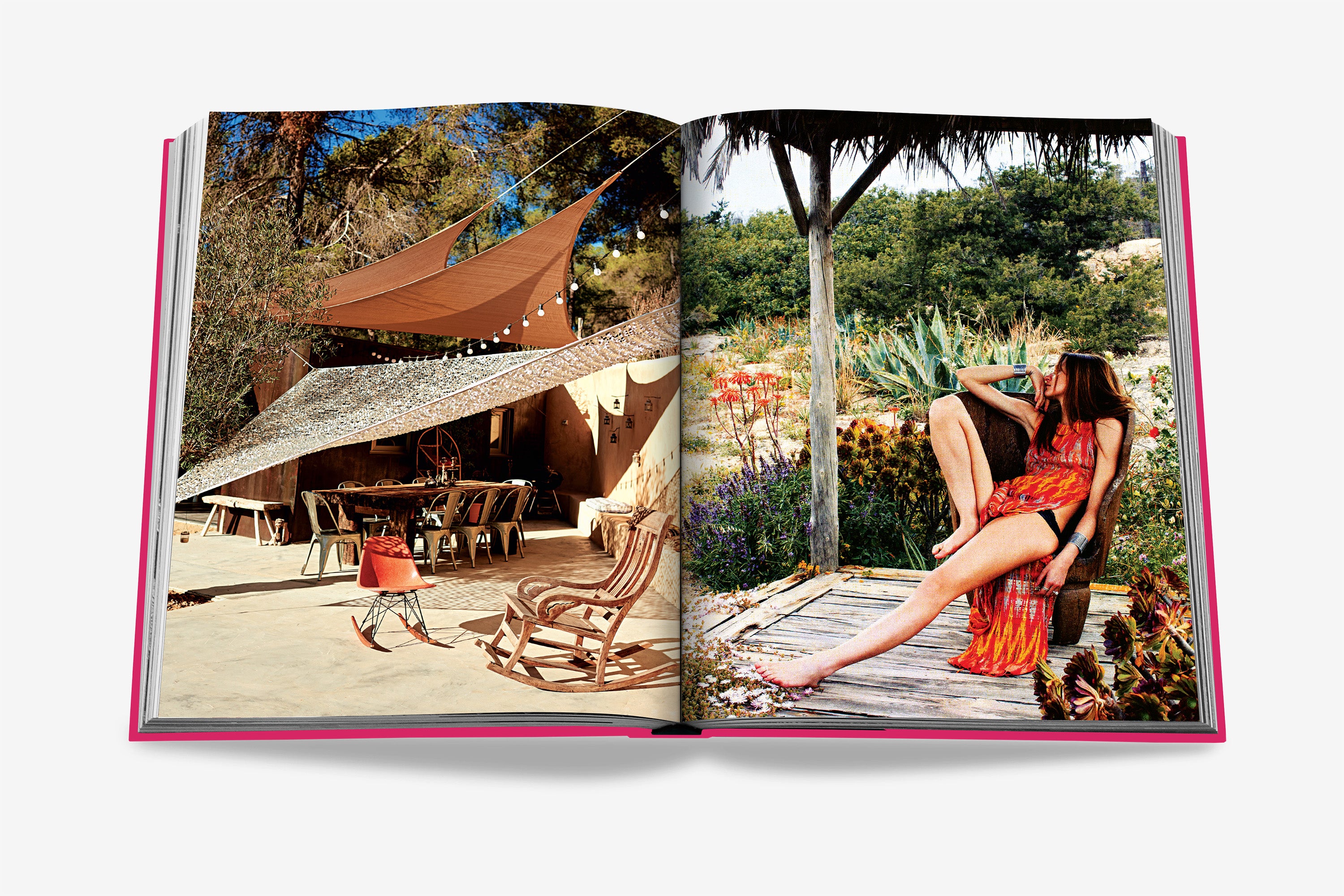 ASSOULINE IBIZA BOHEMIA ブック Assouline Ibiza Bohemia Book | Pink | FARFETCH