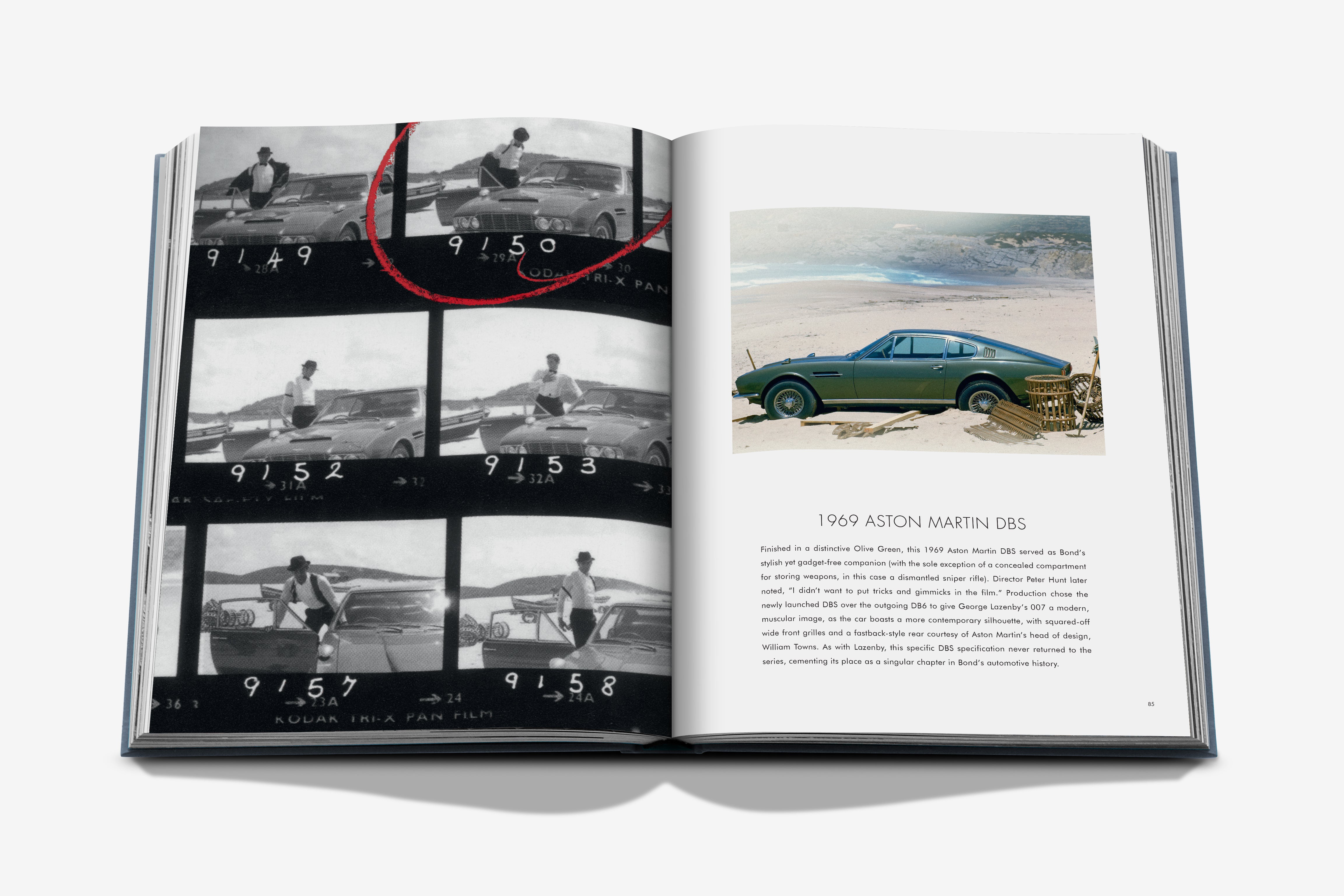 James Bond Cars Coffee Table Book | ASSOULINE