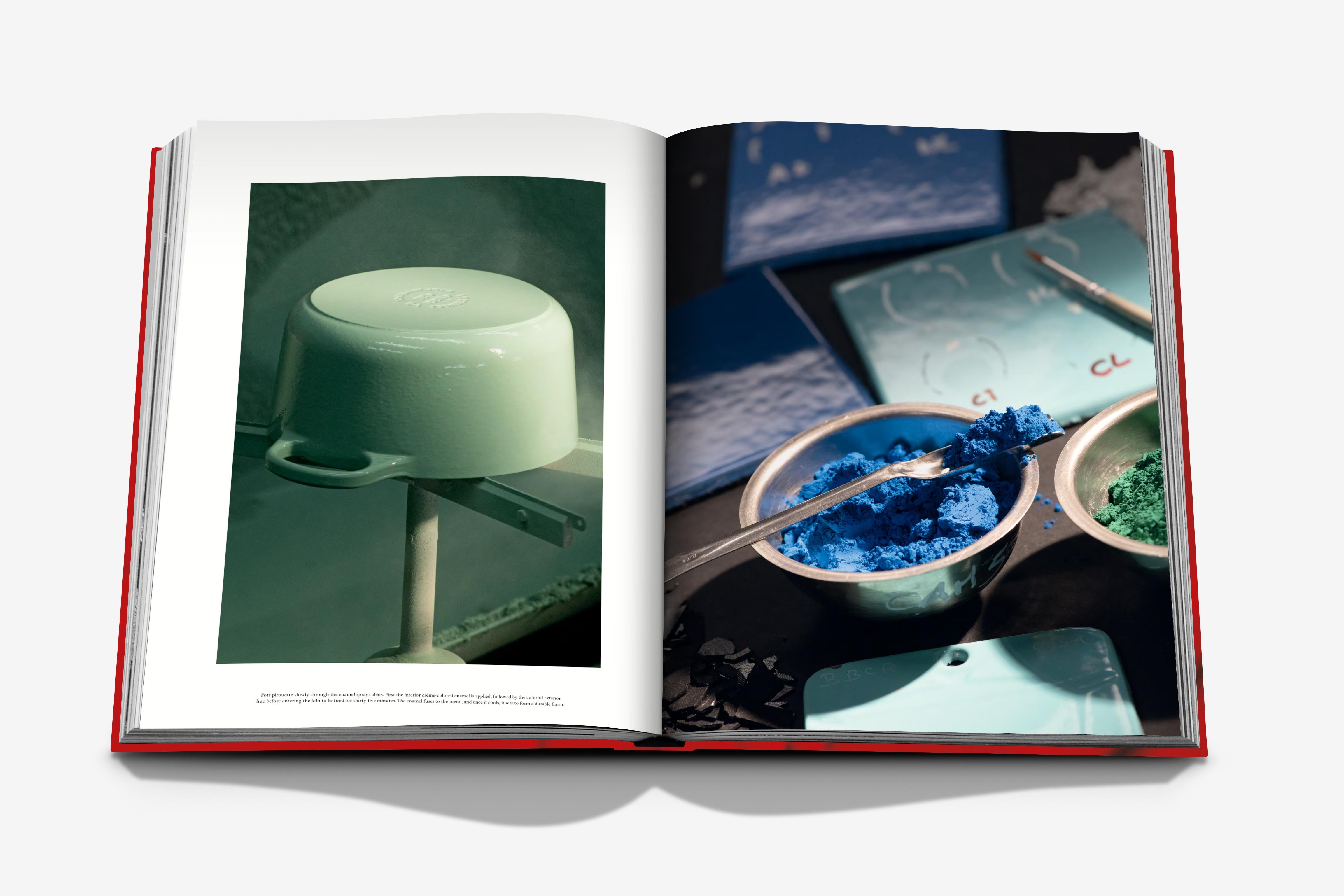 Le Creuset Coffee Table Book with Recipes | ASSOULINE