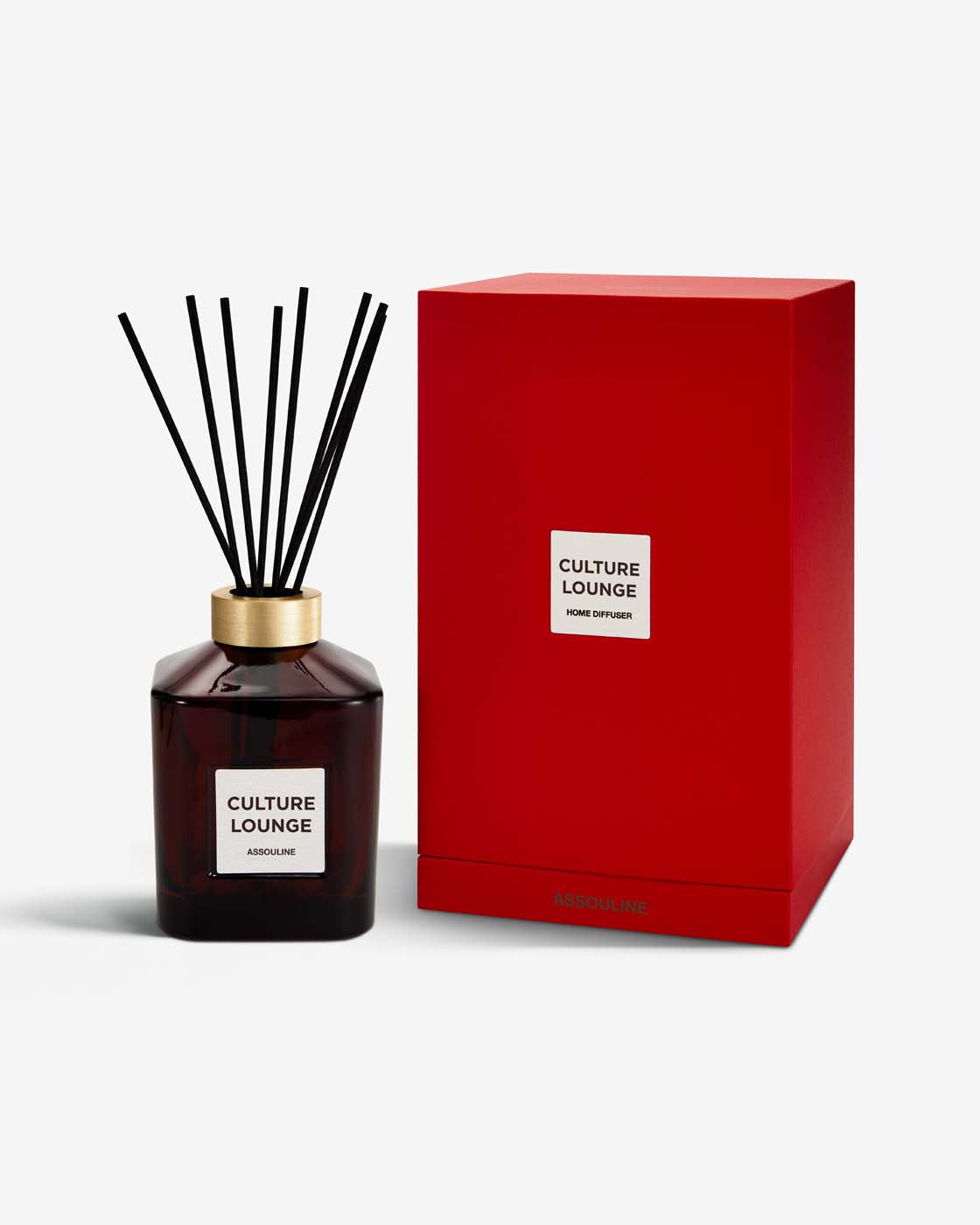 Culture Lounge Reed Diffuser | Rum & Sandalwood | ASSOULINE