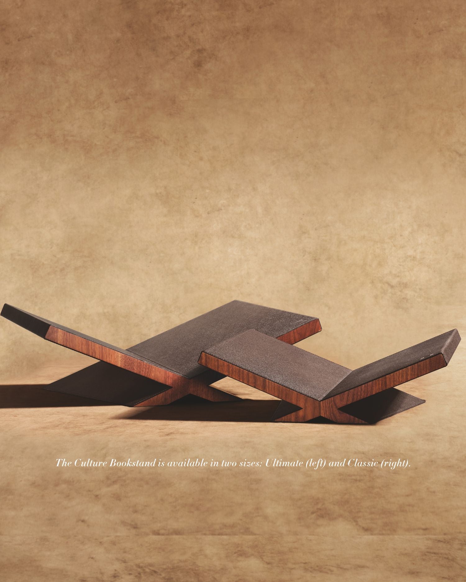 Culture Ultimate Luxury Bookstand in Brown | ASSOULINE