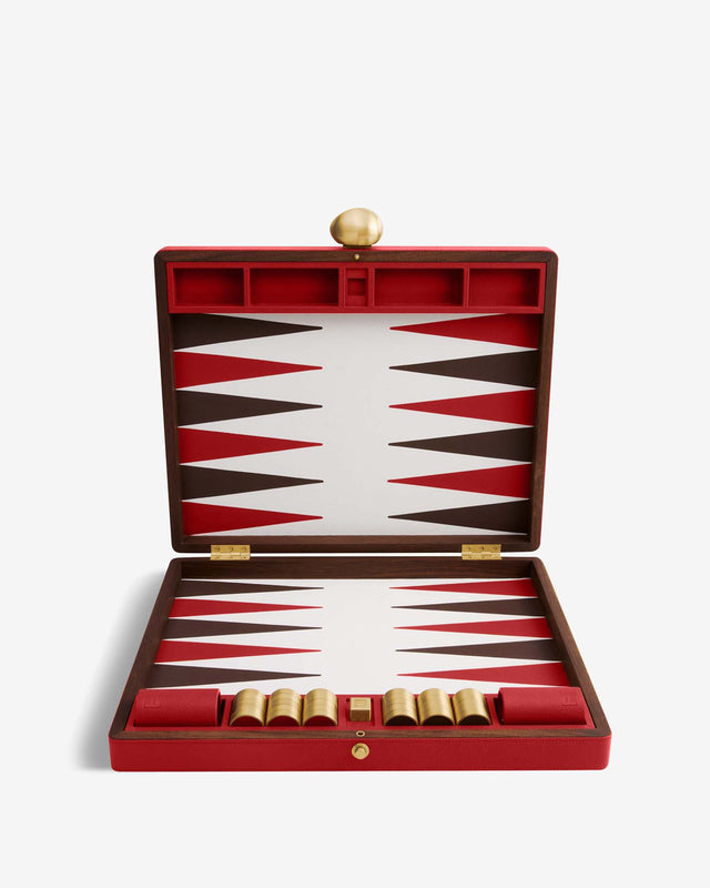 Assouline Pebble Backgammon Set