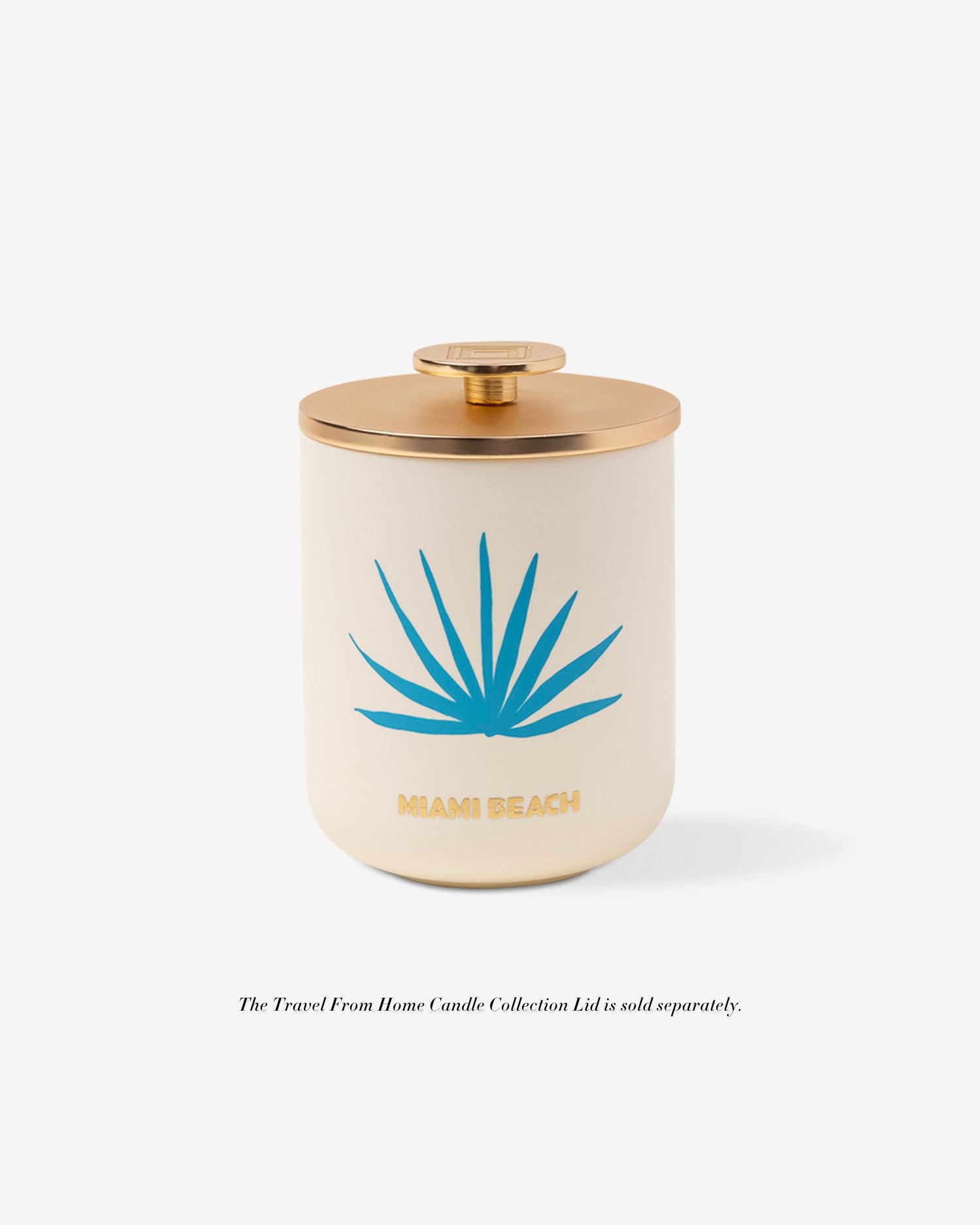 ミントストーンキャンドル　メルボルン Miami Beach Candle | Peach & Pistachio Scent | ASSOULINE