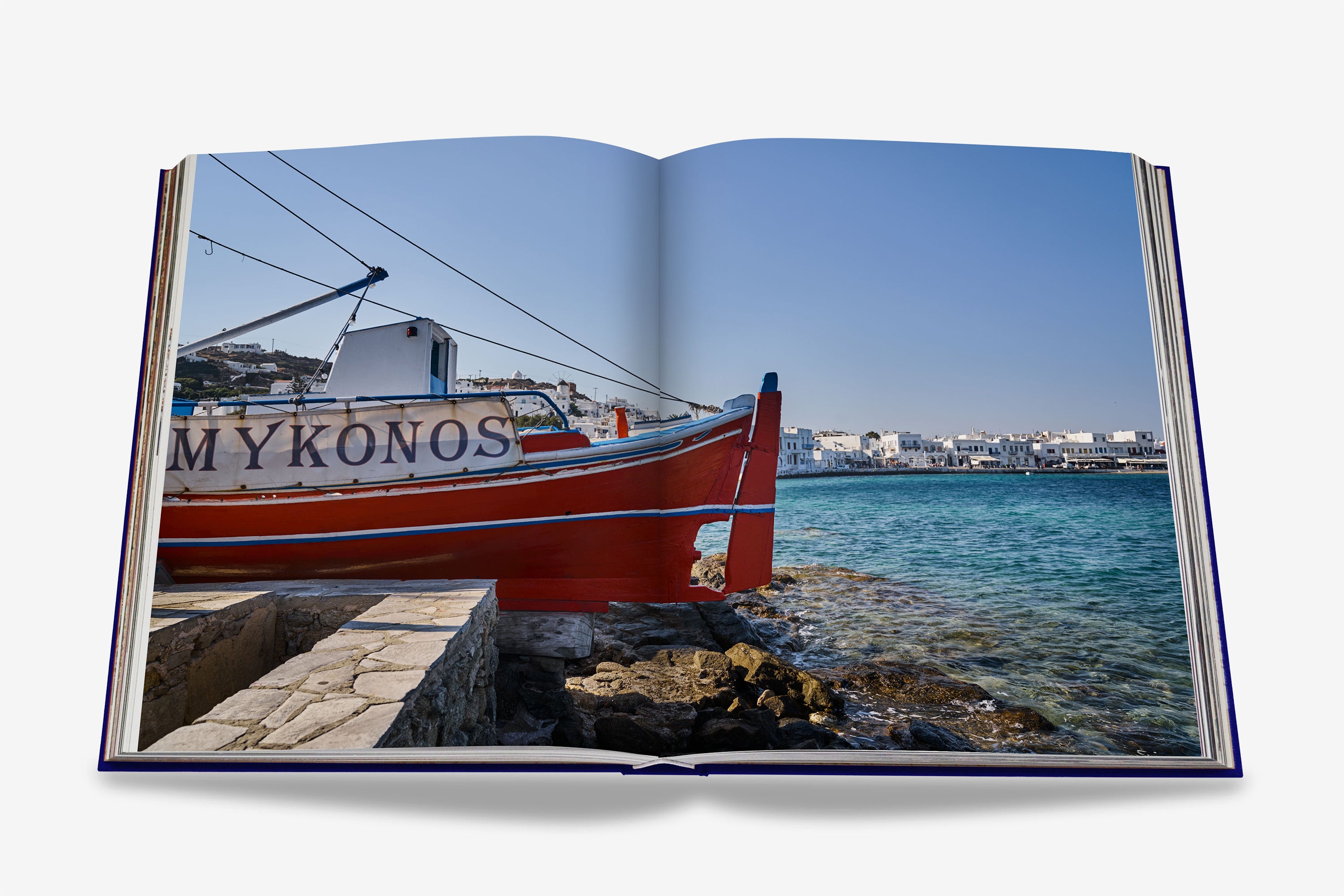 Mykonos Muse Coffee Table Book | ASSOULINE