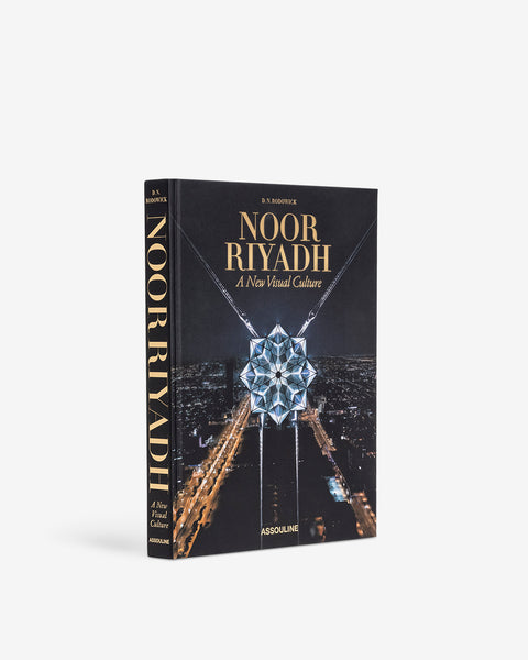 Noor Riyadh Light Art Coffee Table Book | ASSOULINE