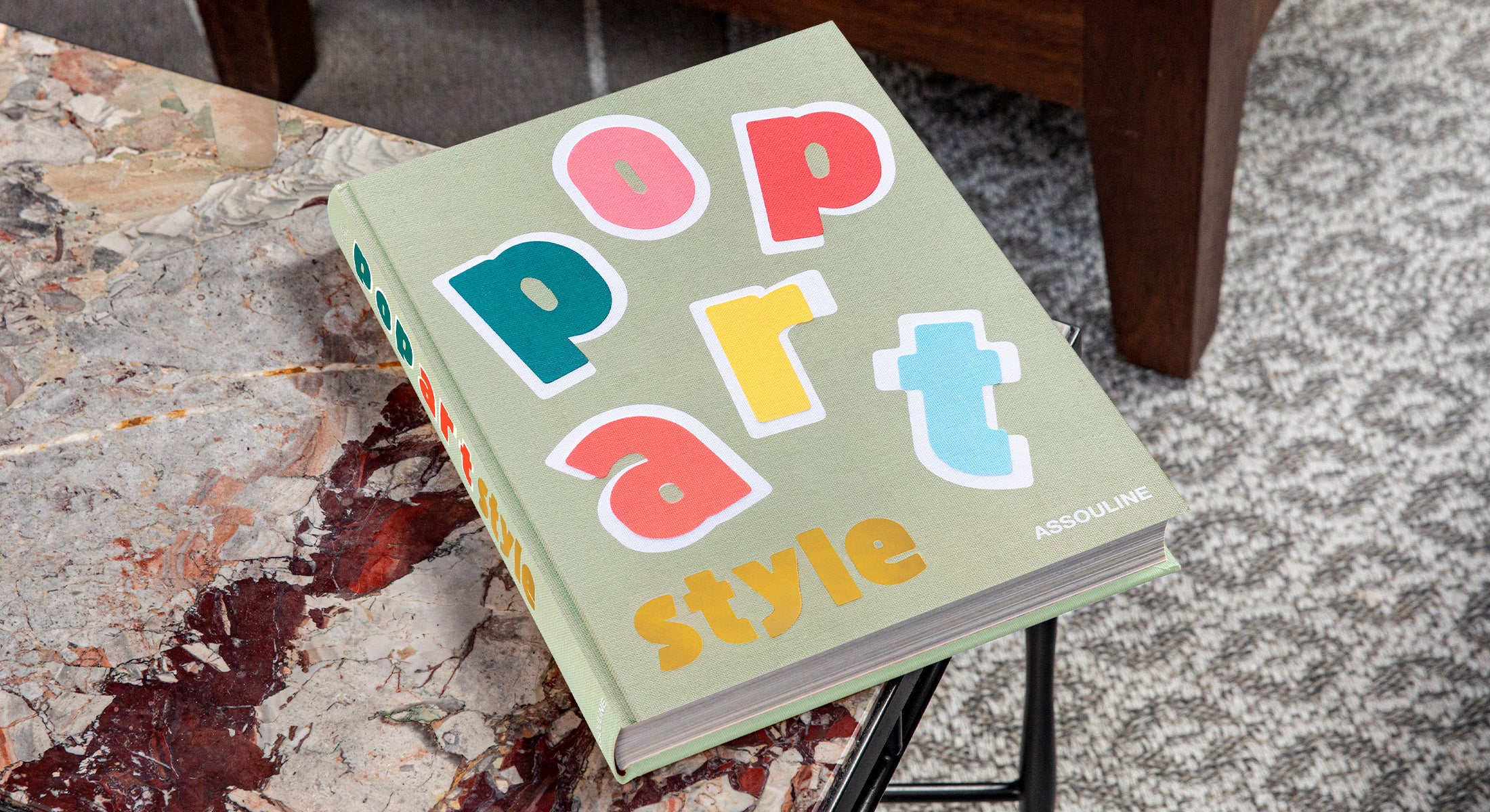 Pop Art Style Coffee Table Book | ASSOULINE