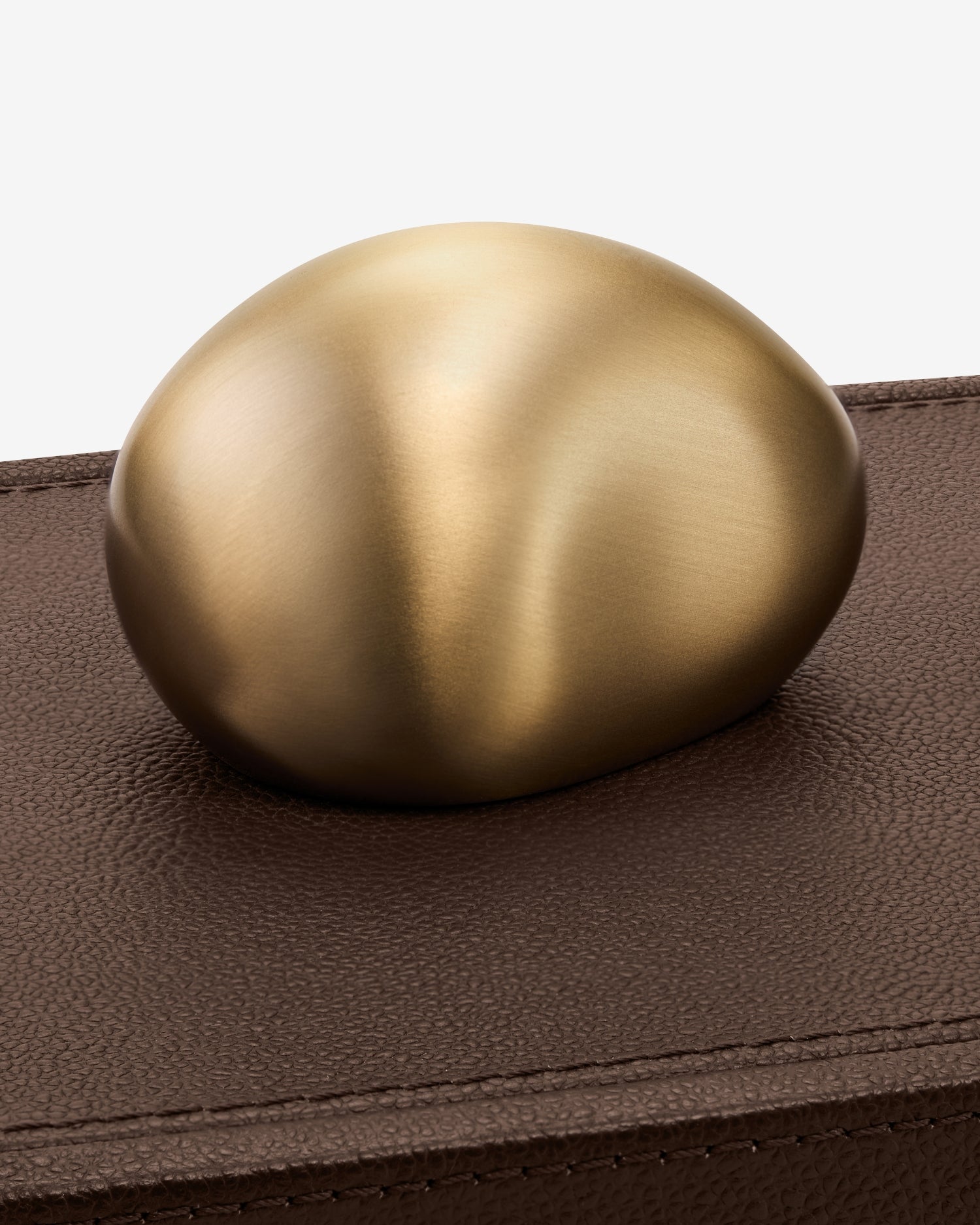 Brown Pebble Trinket Box | Decorative Storage Box | ASSOULINE