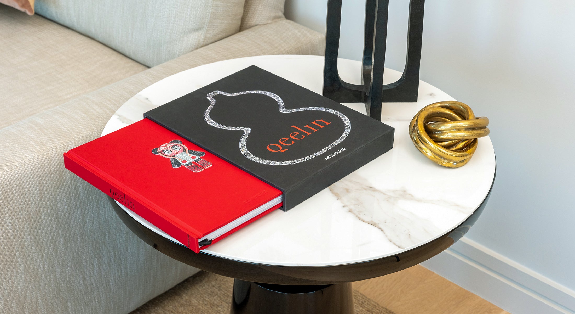 【公式ショップ】 Qeelin Jewelry ASSOULINE | Book Table Coffee アート・デザイン・音楽