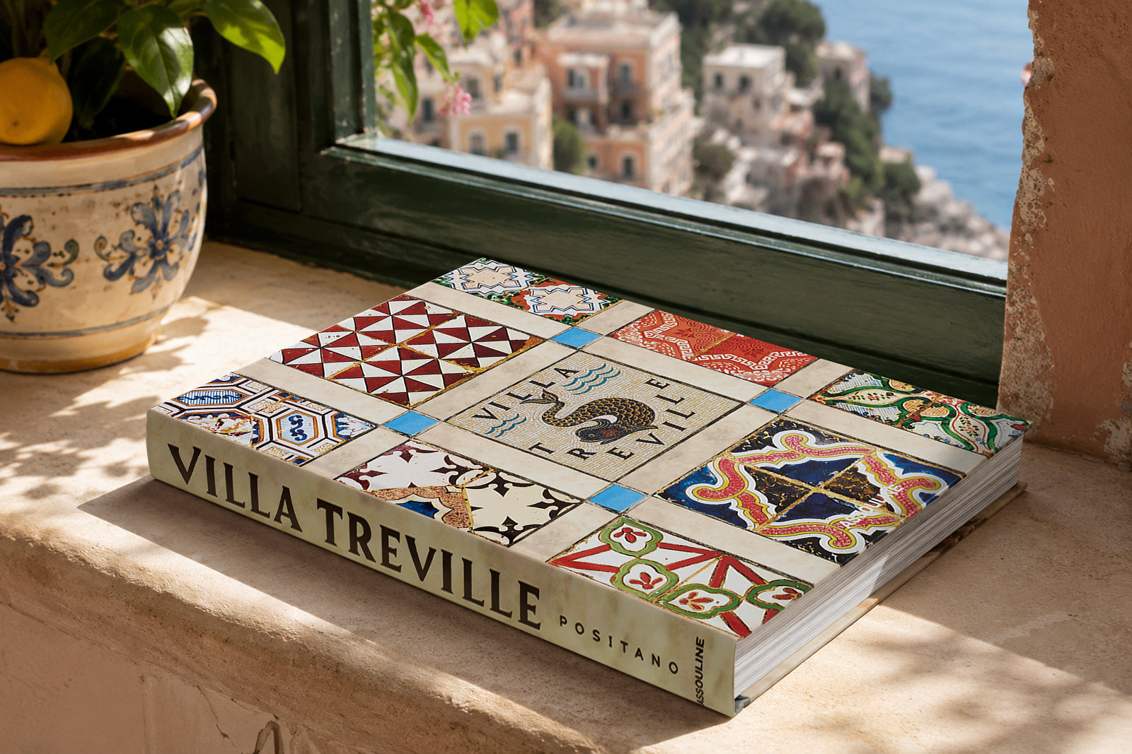 Villa Treville Positano Coffee Table Book | ASSOULINE