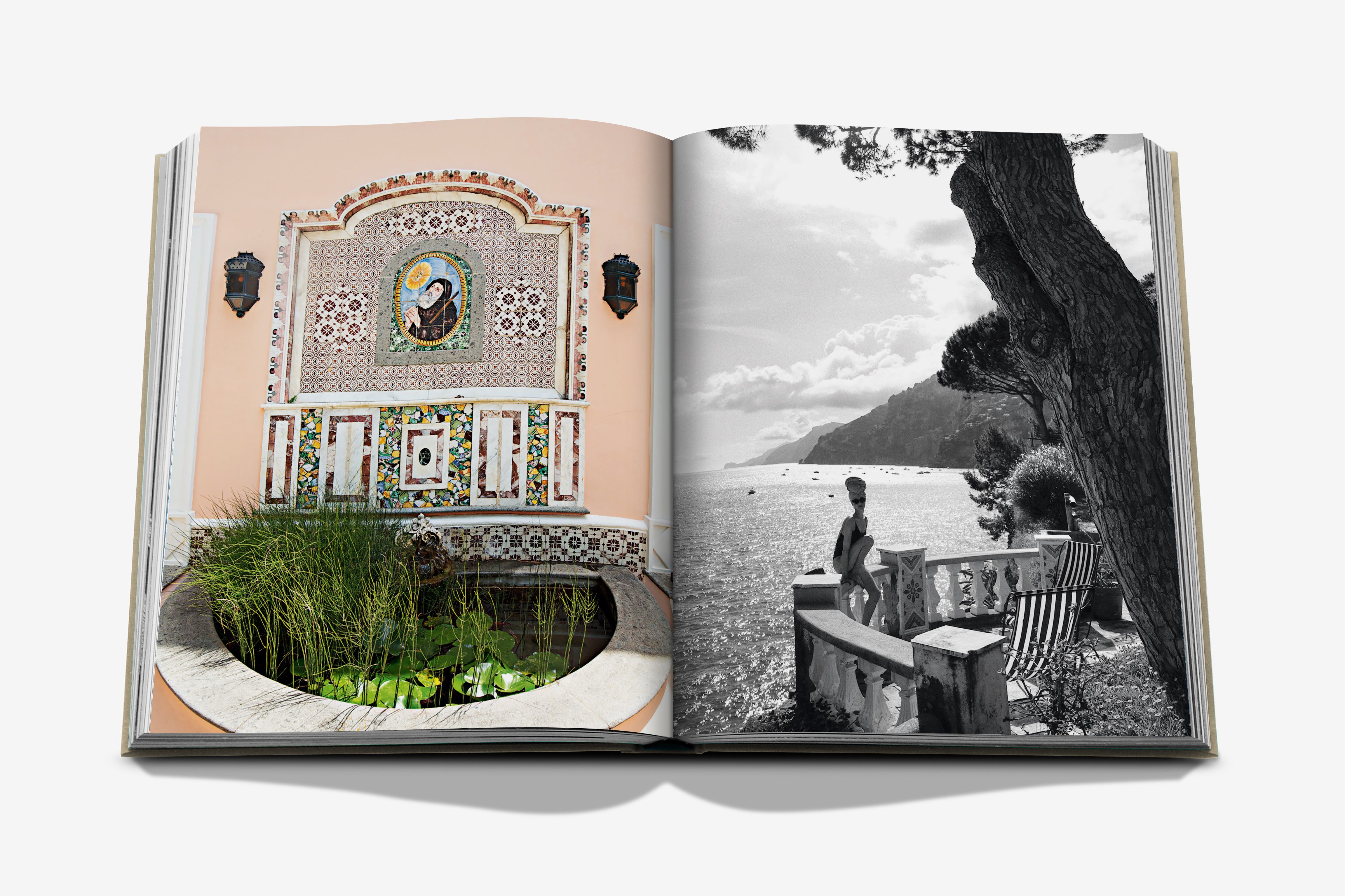 Pascal Bobillon「VILLE ÉTIRÉE III」大型アート Villa Treville Positano Coffee Table Book | ASSOULINE
