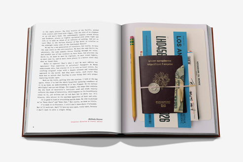 Voyageurs Du Monde: A Manifesto for the New Traveler; Jean-François Rial and Nathalie Belloir, foreword by Melinda Stevens; 280 pages; English; W 10 x L 13 x D 1.5 in; Linen Hardcover; ASSOULINE Coffee Table Books