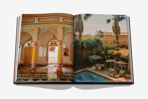 Voyageurs Du Monde: A Manifesto for the New Traveler; Jean-François Rial and Nathalie Belloir, foreword by Melinda Stevens; 280 pages; English; W 10 x L 13 x D 1.5 in; Linen Hardcover; ASSOULINE Coffee Table Books