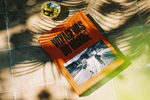 Voyageurs Du Monde: A Manifesto for the New Traveler; Jean-François Rial and Nathalie Belloir, foreword by Melinda Stevens; 280 pages; English; W 10 x L 13 x D 1.5 in; Linen Hardcover; ASSOULINE Coffee Table Books