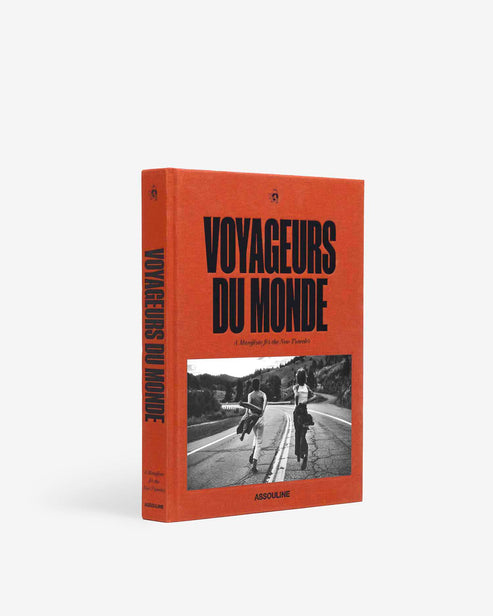 Voyageurs Du Monde: A Manifesto for the New Traveler; Jean-François Rial and Nathalie Belloir, foreword by Melinda Stevens; 280 pages; English; W 10 x L 13 x D 1.5 in; Linen Hardcover; ASSOULINE Coffee Table Books