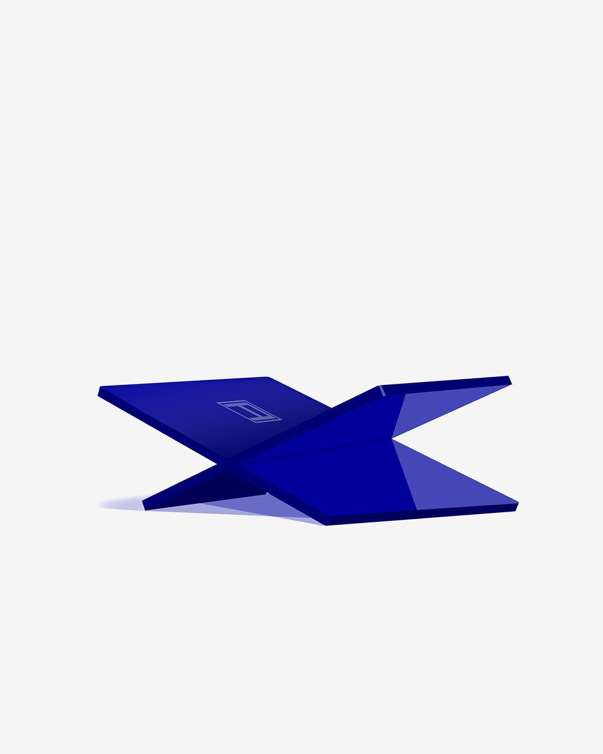 A Bookstand - Solid Blue | ASSOULINE