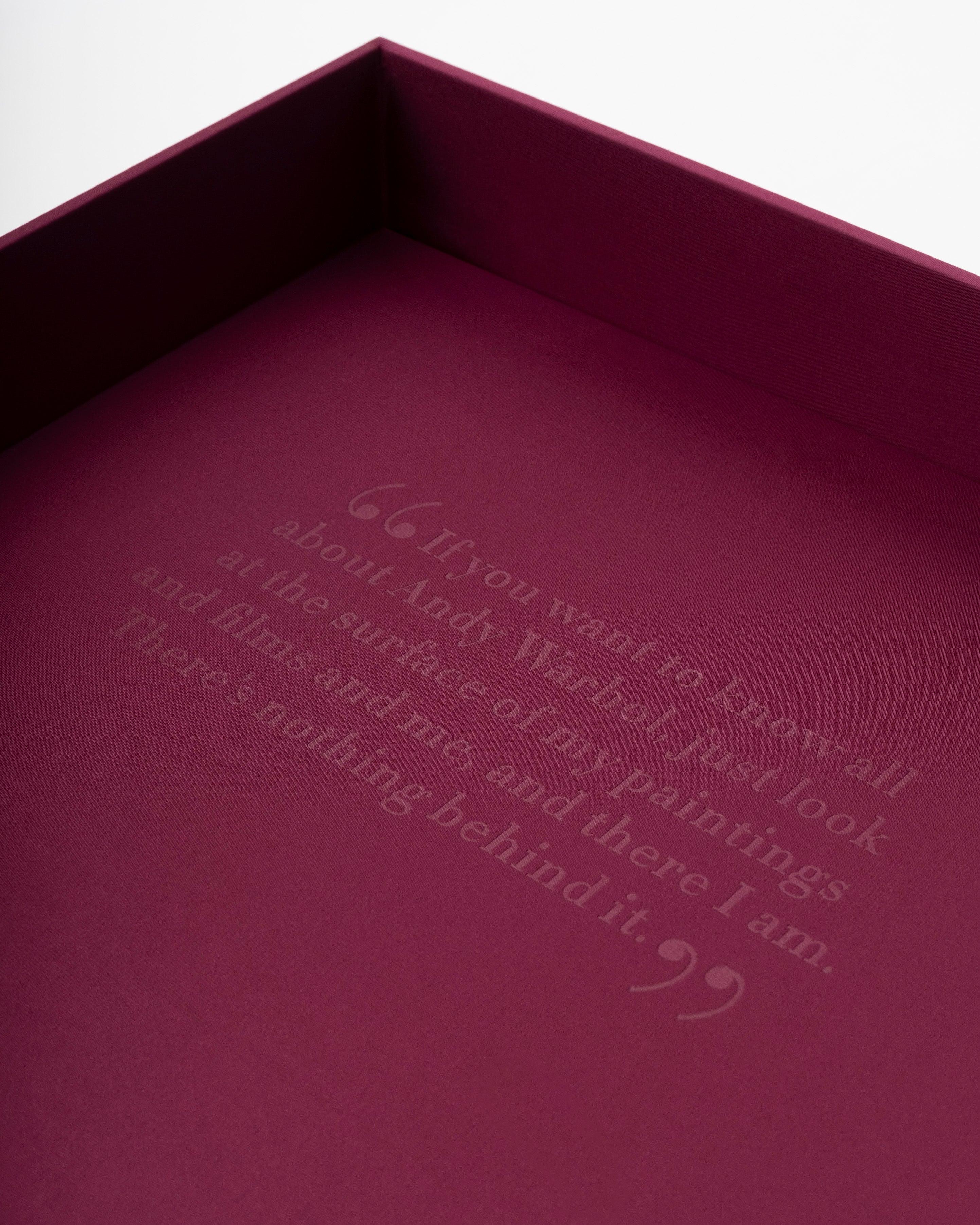 アート・オブ・インポッシブル / バング&オルフセン 90周年記念本【洋書】 Andy Wharol: The Impossible Collection Book | ASSOULINE