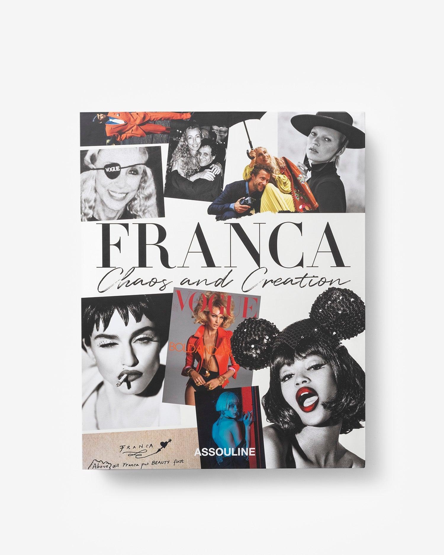 Franca: Chaos & Creation book | ASSOULINE